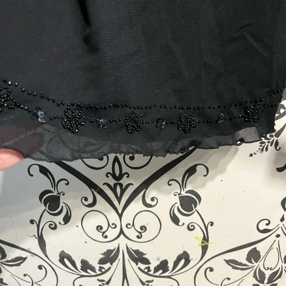 Dynamite Black Beaded Slip Tank Top - Picture 5 of 5
